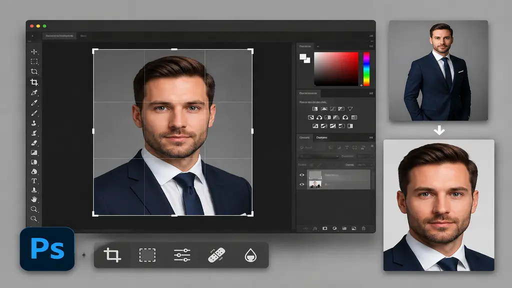 Why Photoshop Is the Best Tool for Headshot Cropping