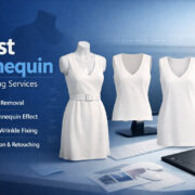 professional ghost mannequin image editing service for clothing eCommerce
