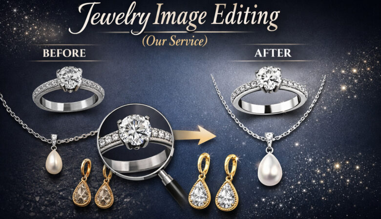 Expert Jewelry Image Editing: Shine & Retouch