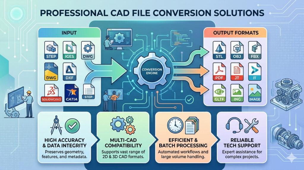 CAD File Conversion | Arafin Media