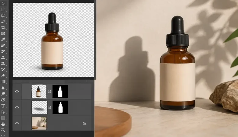 How to Add Realistic Shadows to Product Photos in Photoshop