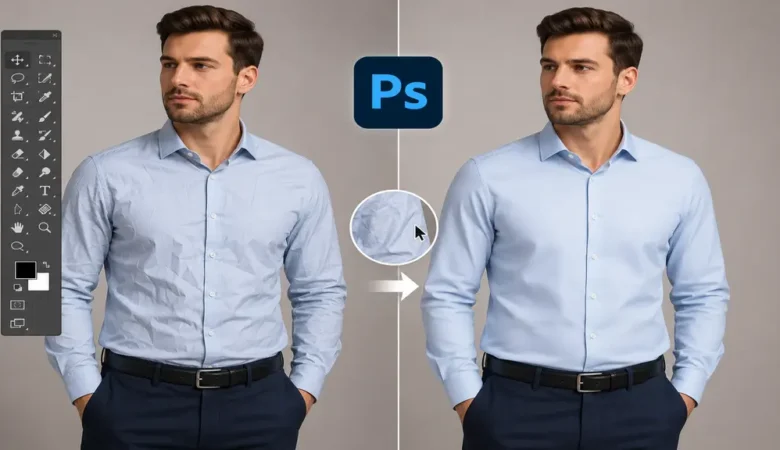 How to Fix Clothing and Fabric Wrinkles for a Clean Look in Photoshop
