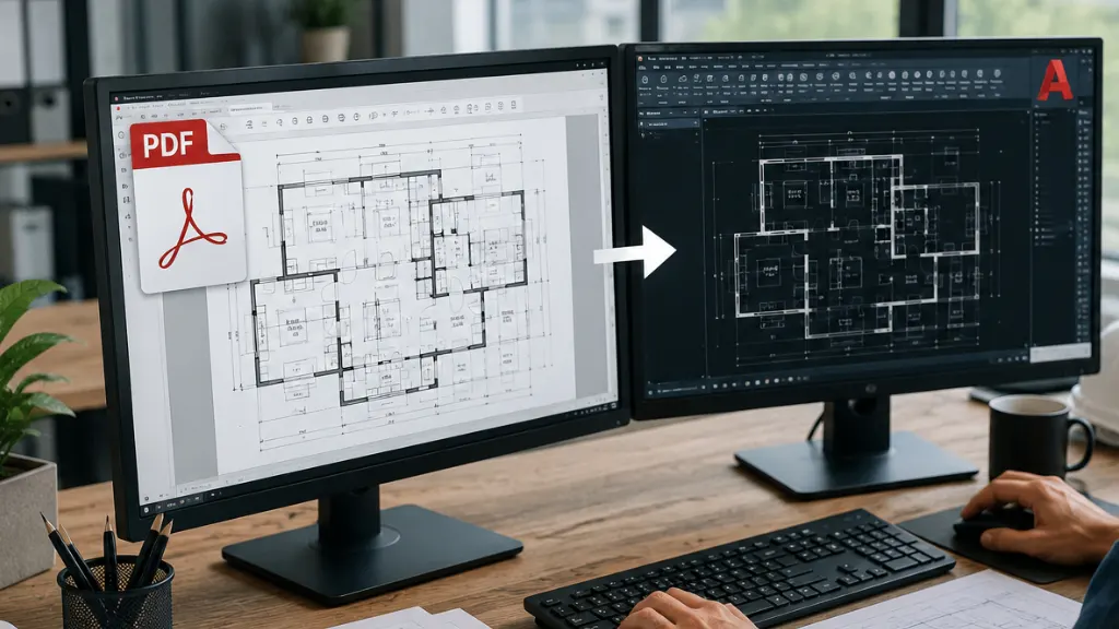 PDF to AutoCAD Conversion Services