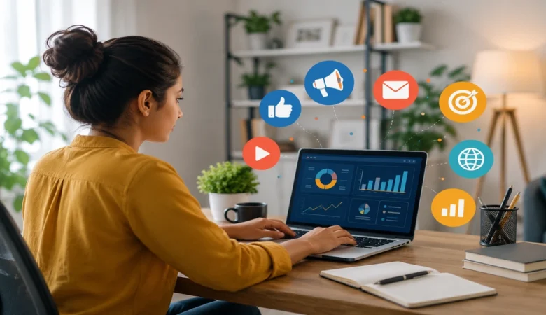 How to Start Digital Marketing From Home: A Complete Beginner’s Guide