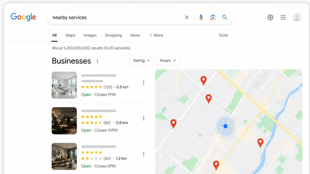 Increased Visibility in Google Search Results