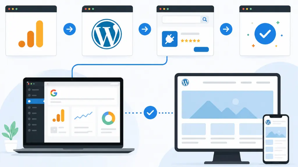 how to add google analytics to wordpress