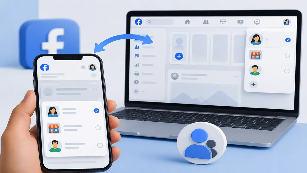 How Do I Switch Accounts on Facebook feature image