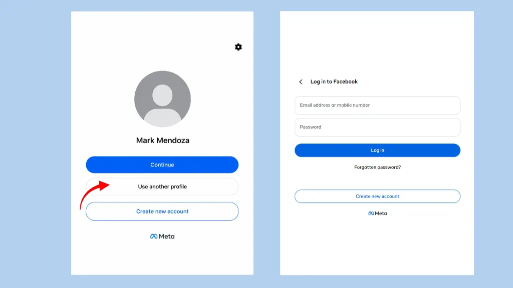 How to Add Another Account In FB on a Computer