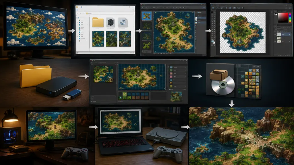 How to Edit Chrono Cross World Map The General Process