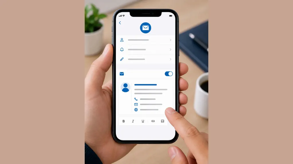 How to Edit Your Outlook Signature on iPhone