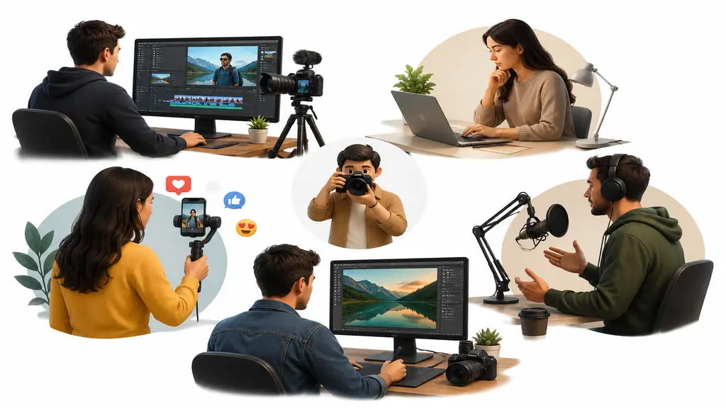 Types of Content Creators