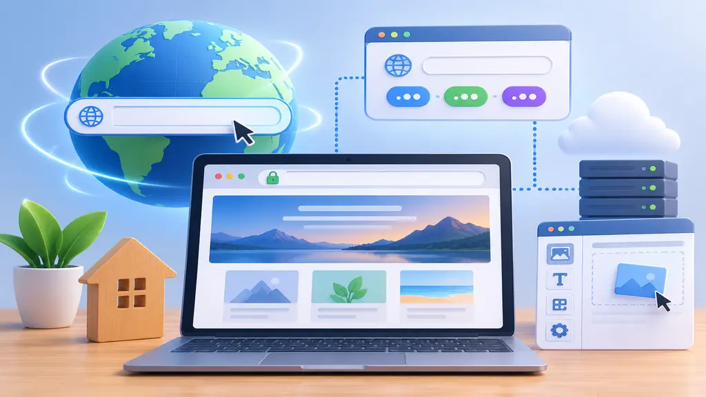What is a Website feature image