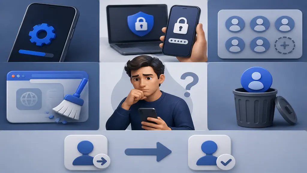 What to Do If You Can't Switch Accounts