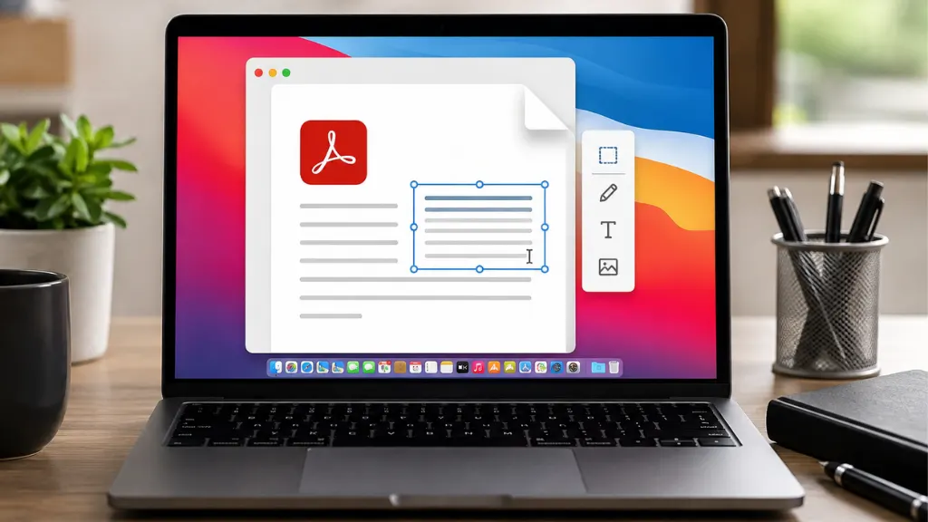 how can i edit a pdf document on a mac