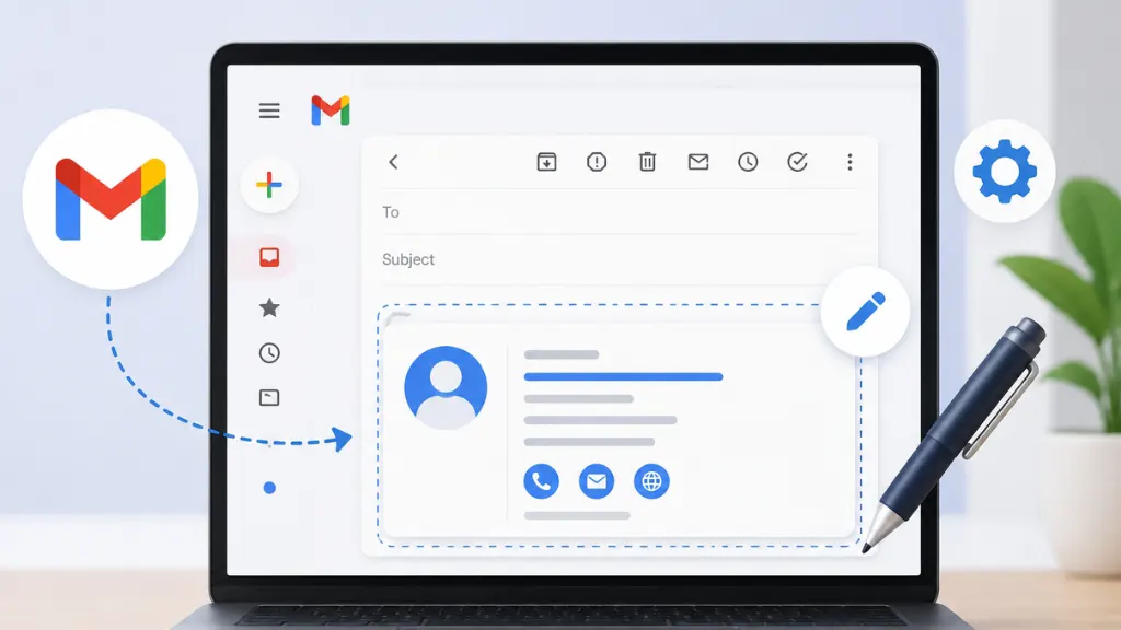 how to edit gmail signature